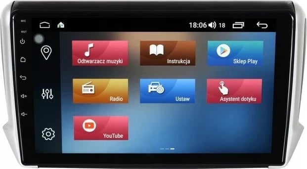 Sistem navigimi GPS AUTO NAWIGACJE për PEUGEOT 208/2008, 2012-2019