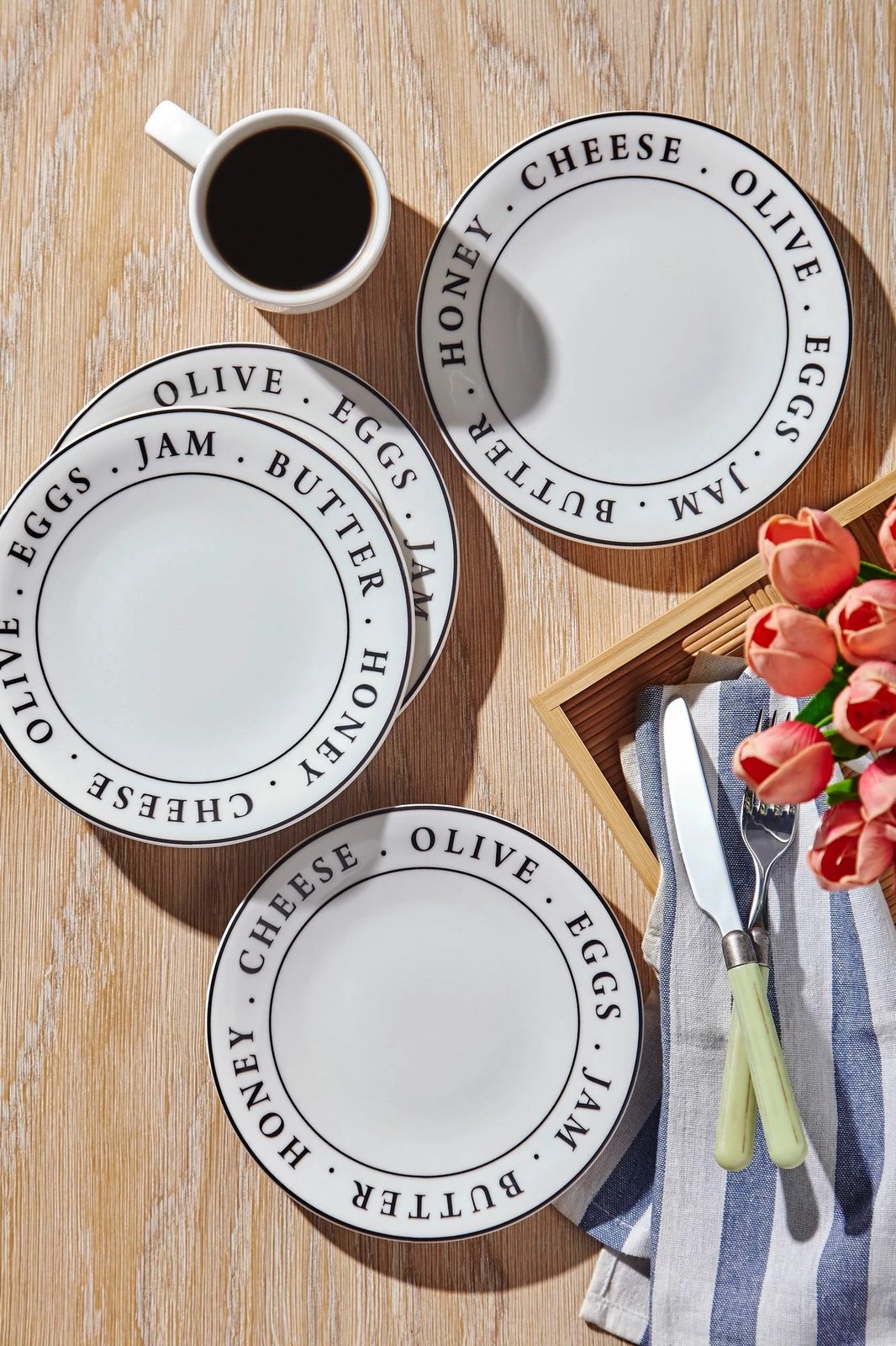 Set për servim ëmbëlsirash (4 copë), Hermia Concept, NNBNTS21DUS4885987