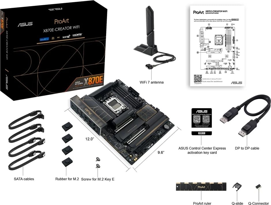 Pllakë amë ASUS ProArt X870E-CREATOR WIFI, Socket AM5, ATX