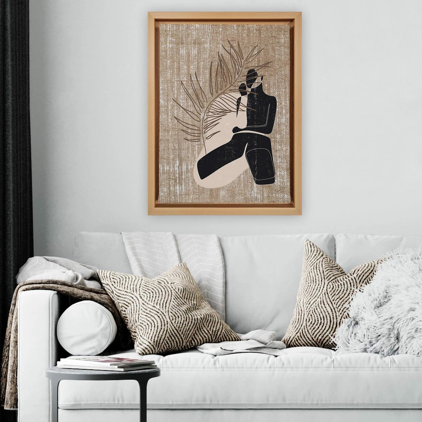 Pikturë dekorative në kanavacë, shumëngjyrëshe, Wallity, LNJ818856898022, 96x136cm