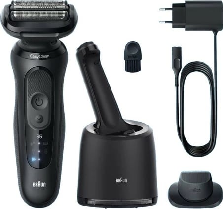 Makinë rroje Braun Series 5 52-N7200cc, 3 koka, Wet & Dry, e zezë