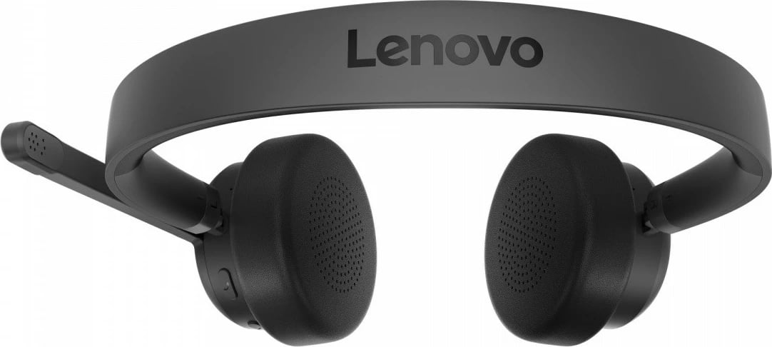Kufje wireless Lenovo 4XD1Q30302, stereo, Bluetooth 5.3, mikrofon, e zezë