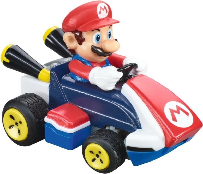 Makine RC Carrera Mario Kart Mini, Super Mario, 2.4GHz, shumëngjyrëshe
