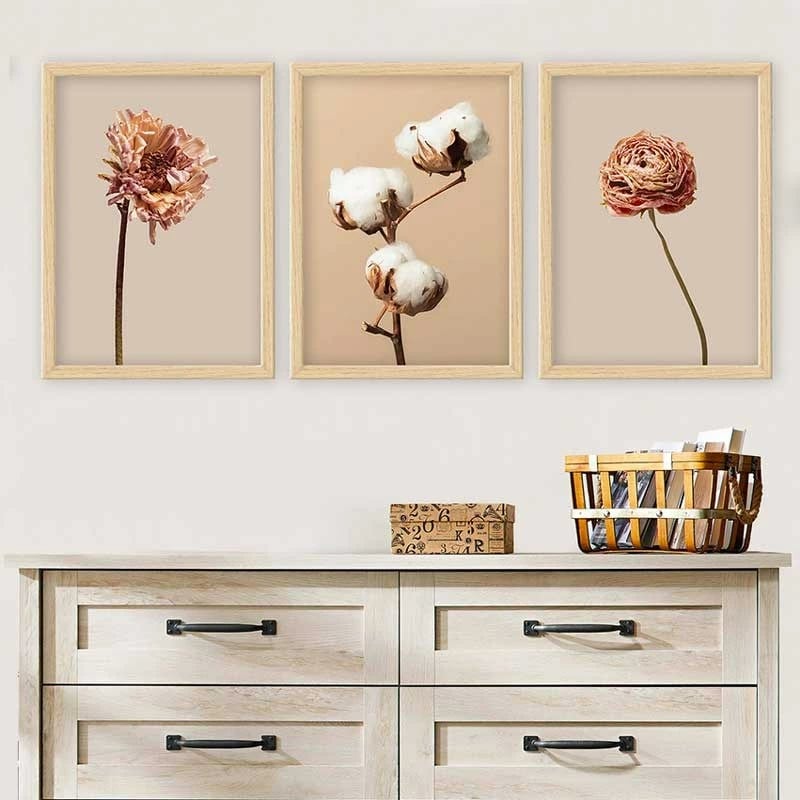 Pikturë dekorative me kornizë (3 copë), Wallity, 3NTC_2955490_3545