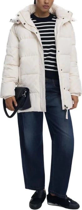 Jakne Desigual femra e bardhë