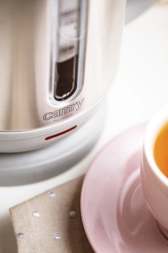 Çajnik elektrik, Adler CR 1278, 1.2 L, çelik inox, 1370-1630W, inox