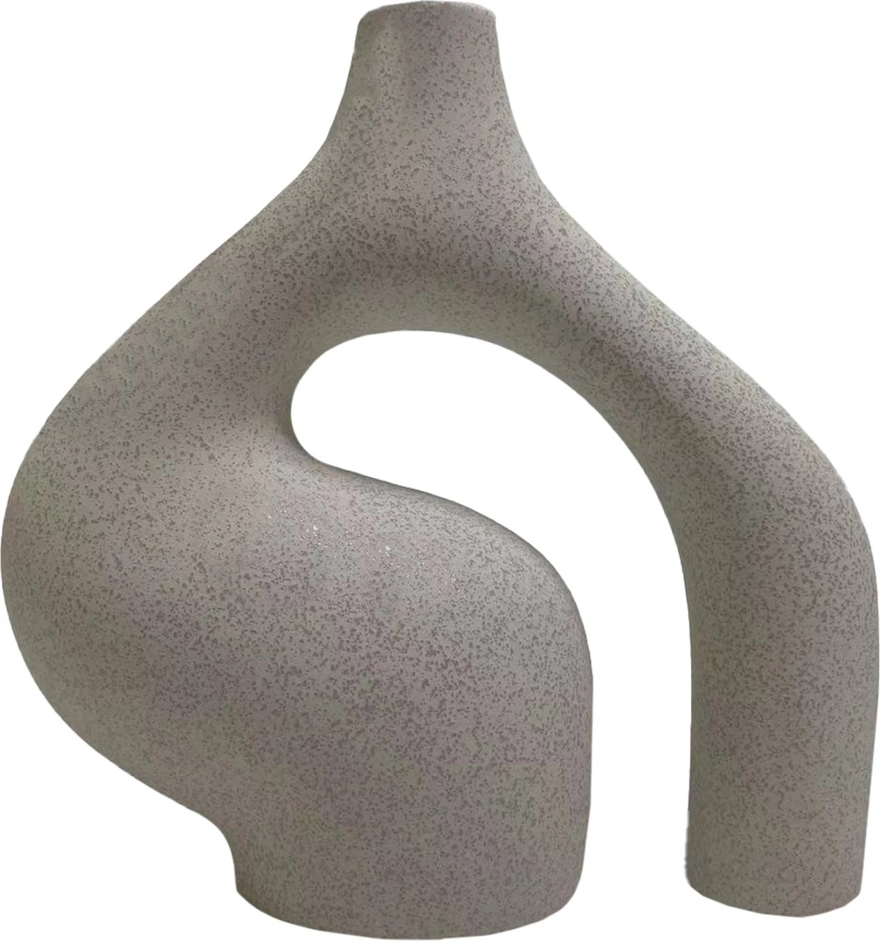 Dekor tavoline prej qeramike ISIL FH4597.01 ngjyrë e bardhë me kristalizim 29.5x11x29Hcm Dekor tavoline prej qeramike ISIL FH4597.01 ngjyrë e bardhë me kristalizim 29.5x11x29Hcm