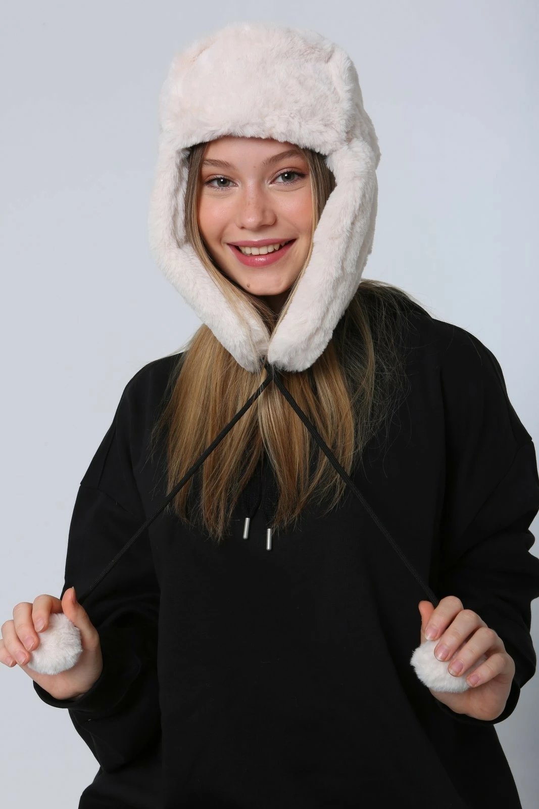 Kapelë dimri për gra, Jumeon, Bere1103, bezhë