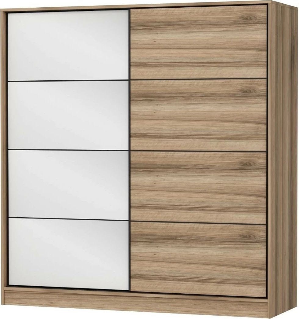 Dollap garderobe Skye Decor, ngjyrë dore, 7171