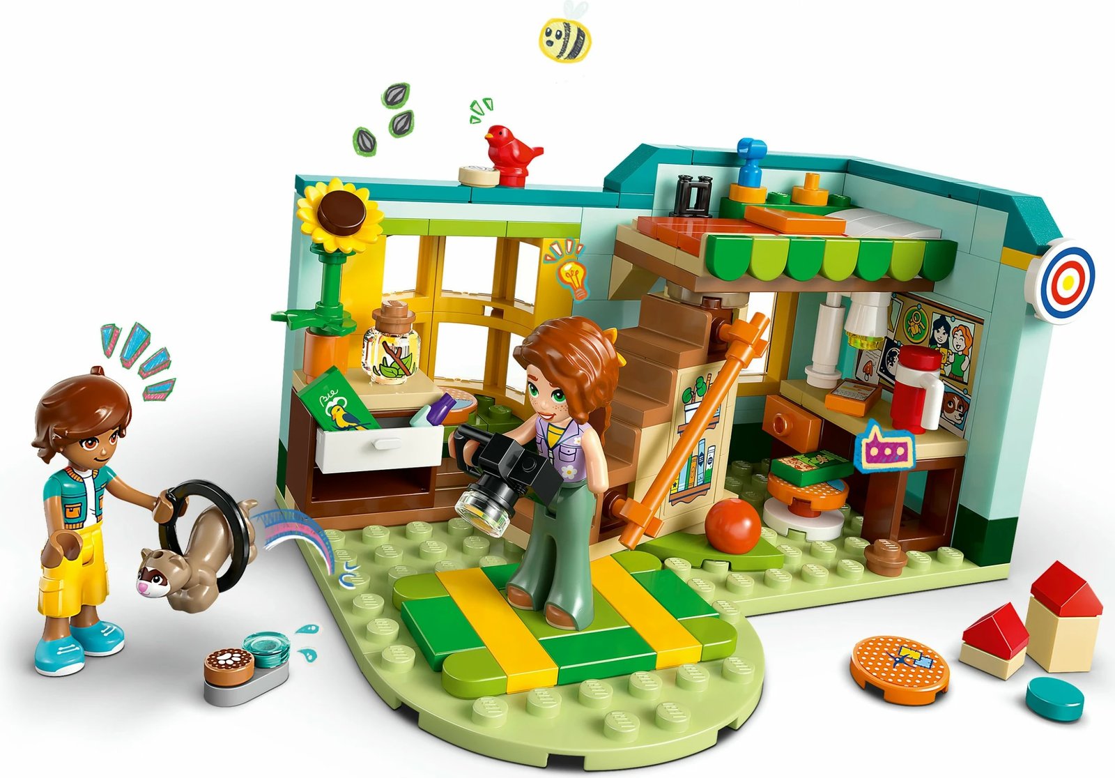 Set ndërtimi LEGO Friends 42646 Autumn's Room, 222 pjesë, multikolor
