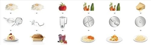 Procesori i Ushqimit Bosch MUM58L20, 1000 W, 3.9 L, Gri dhe Inox