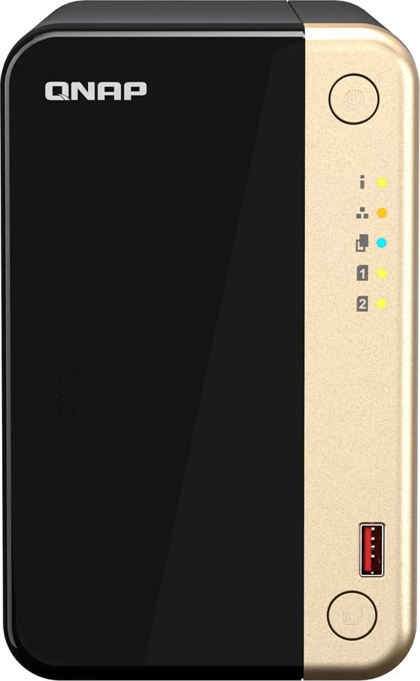 NAS QNAP TS-264, Intel Celeron N5095, 8 GB RAM, Tower, Zezë/Ari