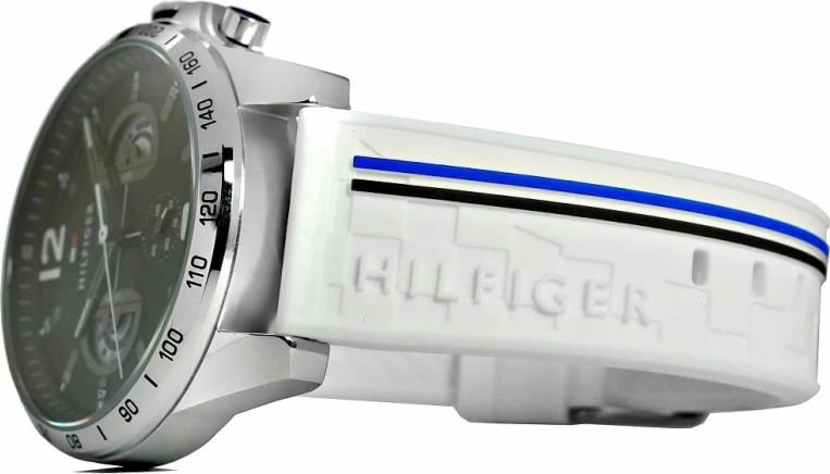 Orë dore për meshkuj Tommy Hilfiger, e bardhë