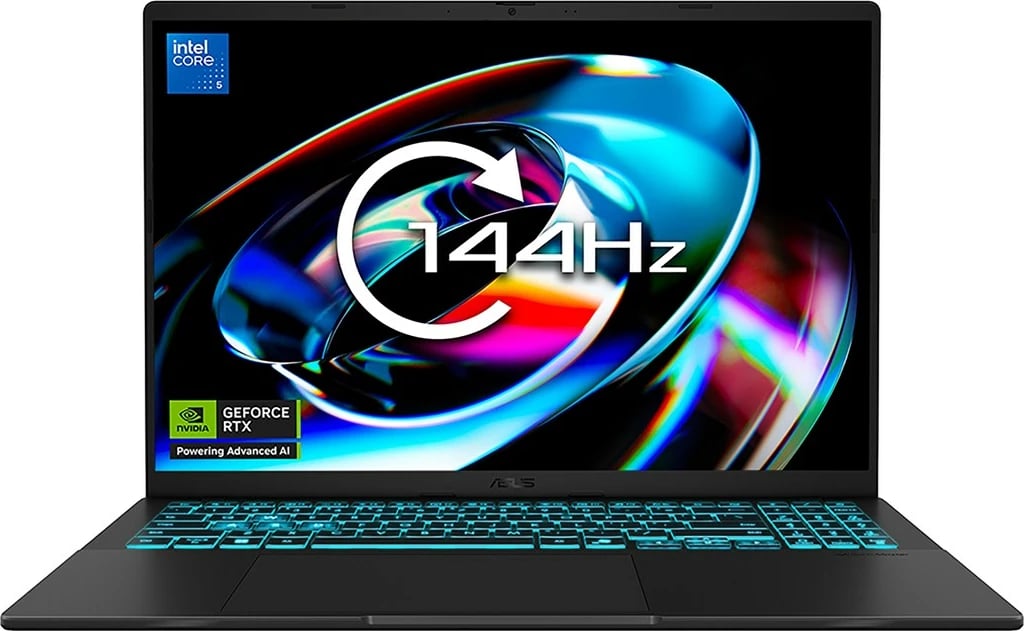 Laptop ASUS V16 V3607VH-RP011W, 16", Intel Core 5 210H, 16 GB RAM, 512 GB SSD, NVIDIA RTX 5050, Zi