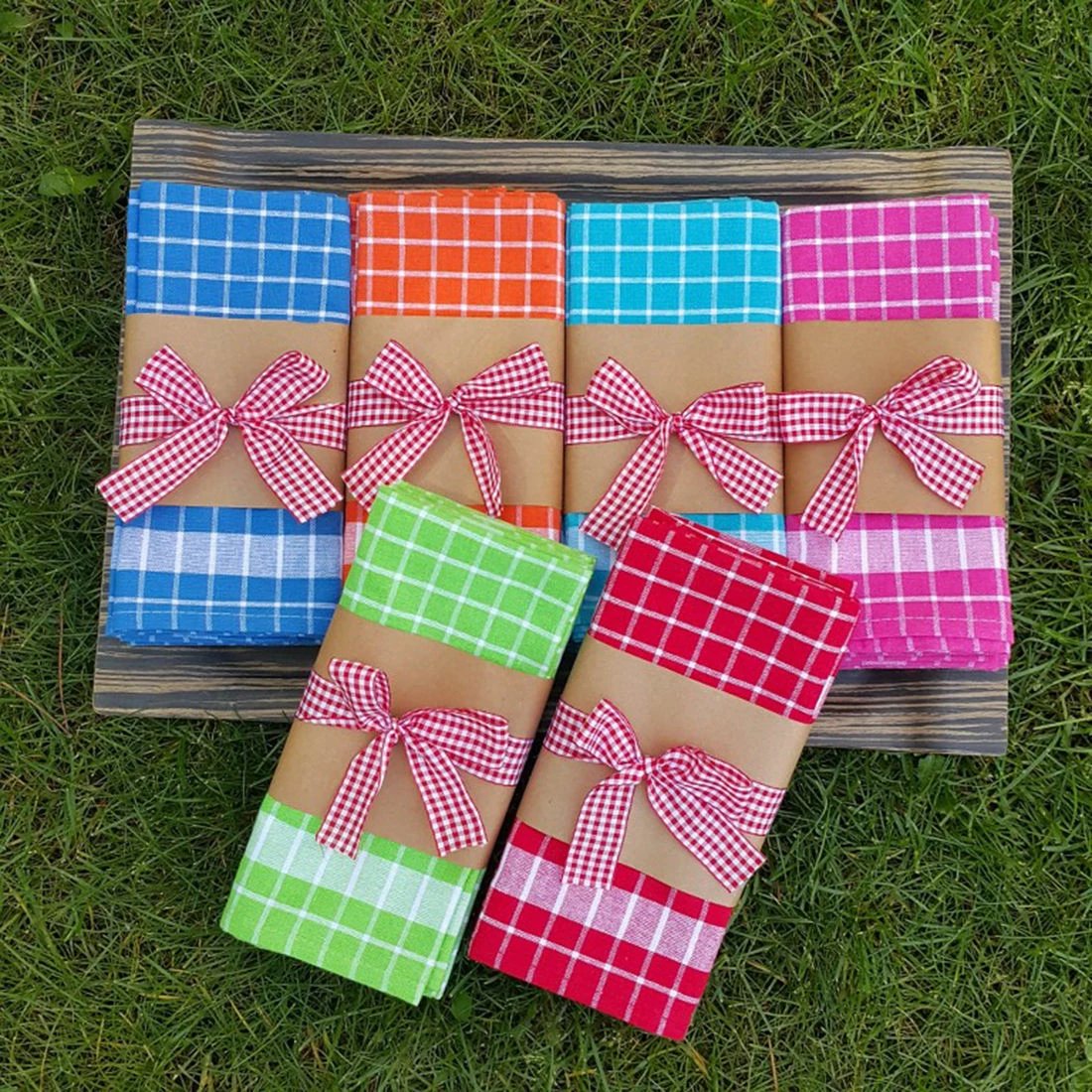 Set peshqirësh duarsh (6 copë), Hermia, Kareli