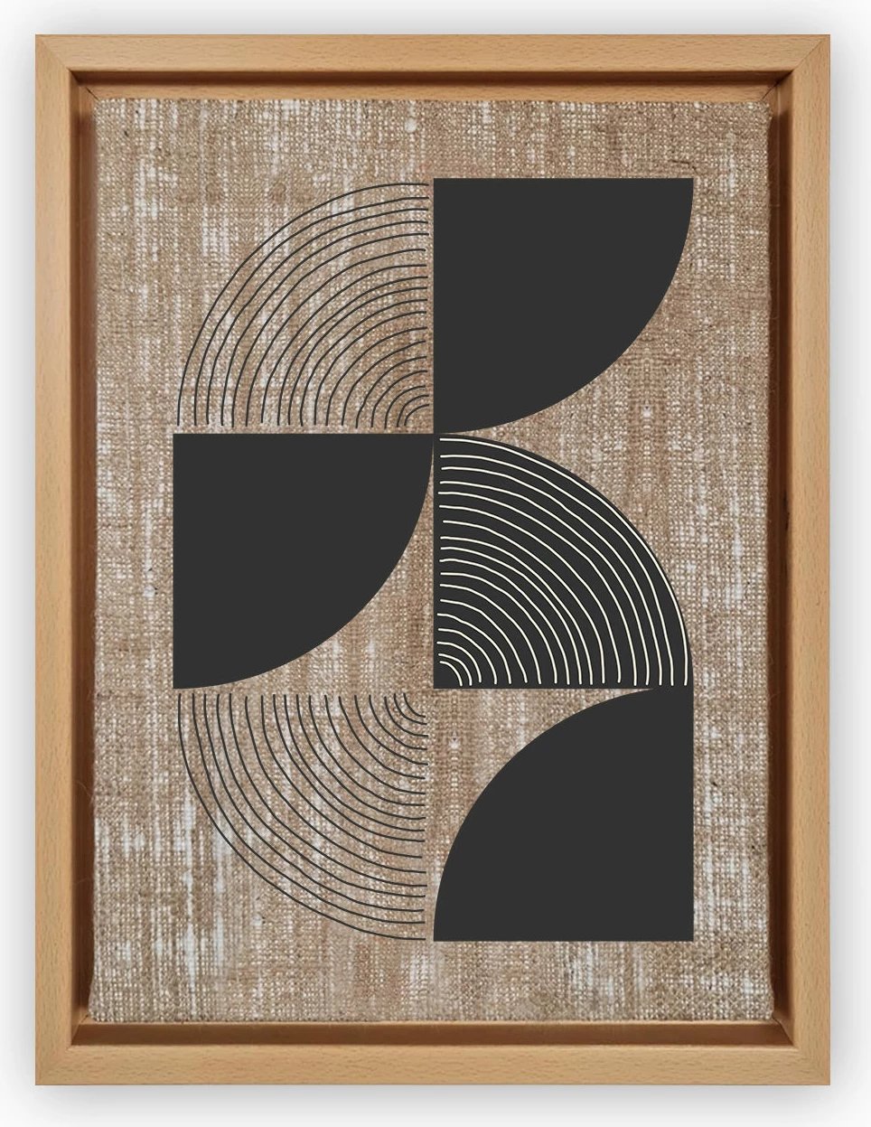 Pikturë dekorative në kanavacë, shumëngjyrëshe, Wallity LNJ21801623601, 36x46cm