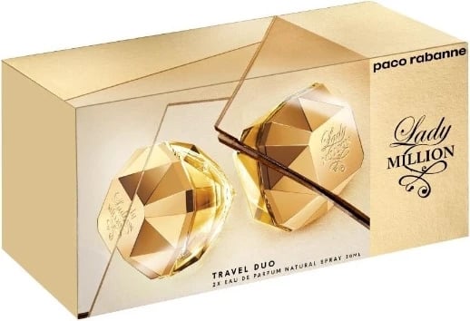 Set Eau De Parfum Paco Rabanne Lady Million, 2 x 30ml 