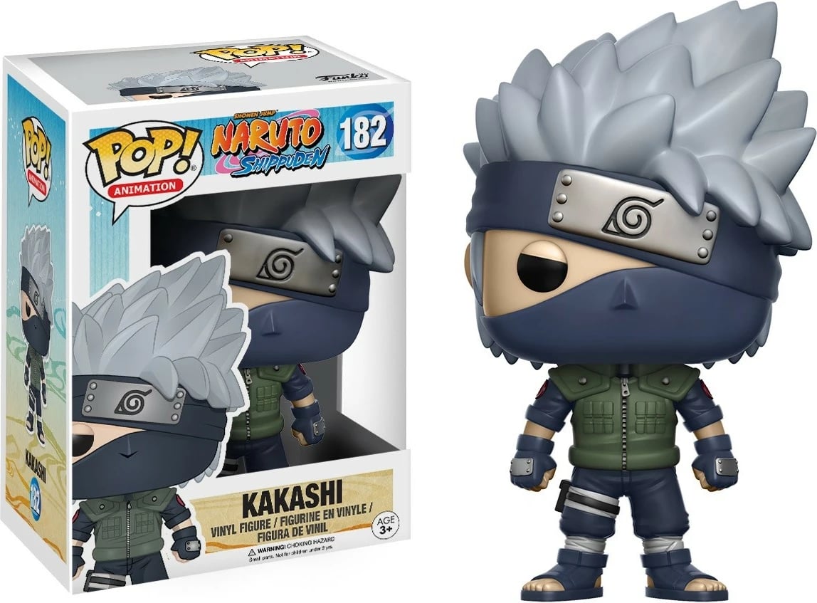 Figurë Funko Pop Naruto Shippuden Kakashi, 9 cm, Vinyl