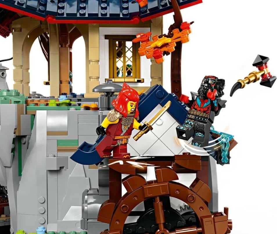 Set ndërtimi LEGO Ninjago 71814 Tournament City with Temple 3489 pjesë 14+ ekstra i madh