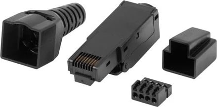 Konektor kabllo Lanberg PLU-6000TL, RJ-45 kat.6 UTP