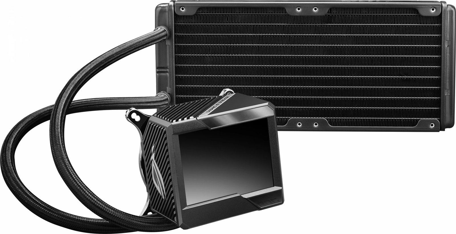 Ftohës i lëngshëm ASUS ROG RYUJIN II 240, 2x120mm, LCD, i zi