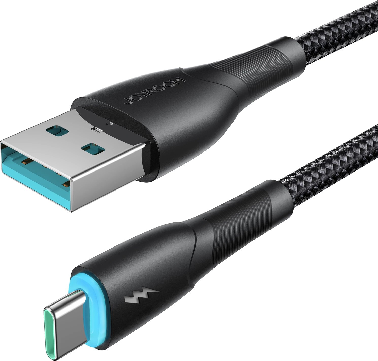 Kabllo Joyroom Starry Series SA32-AC3, USB-A në USB-C, 1m, 3A, e zezë