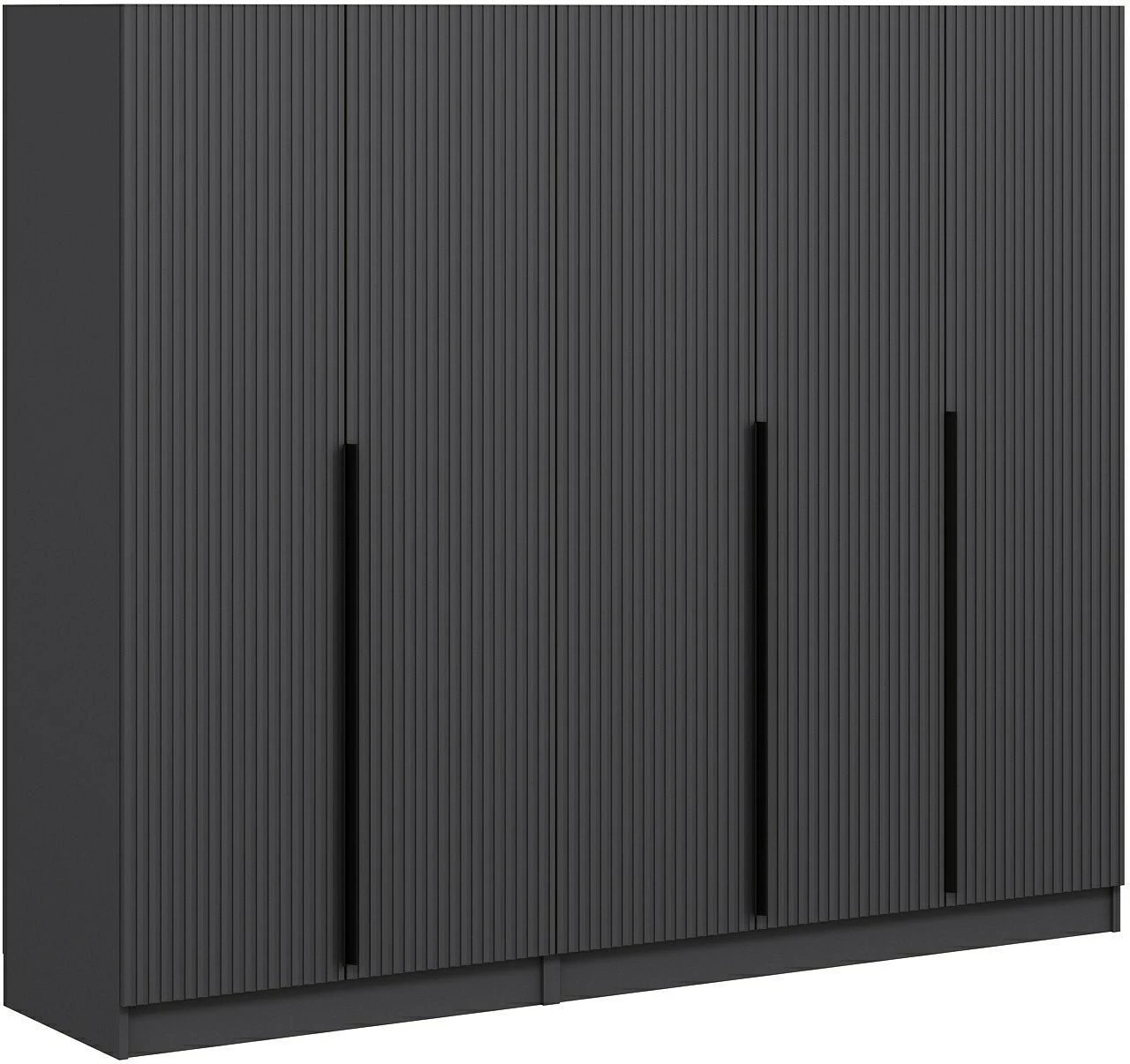 Dollap garderobe Skye Decor, ngjyrë antracit, Kale Plus - 7775