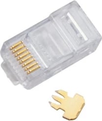 Alantec WT117 wire connector RJ-45 Transparent