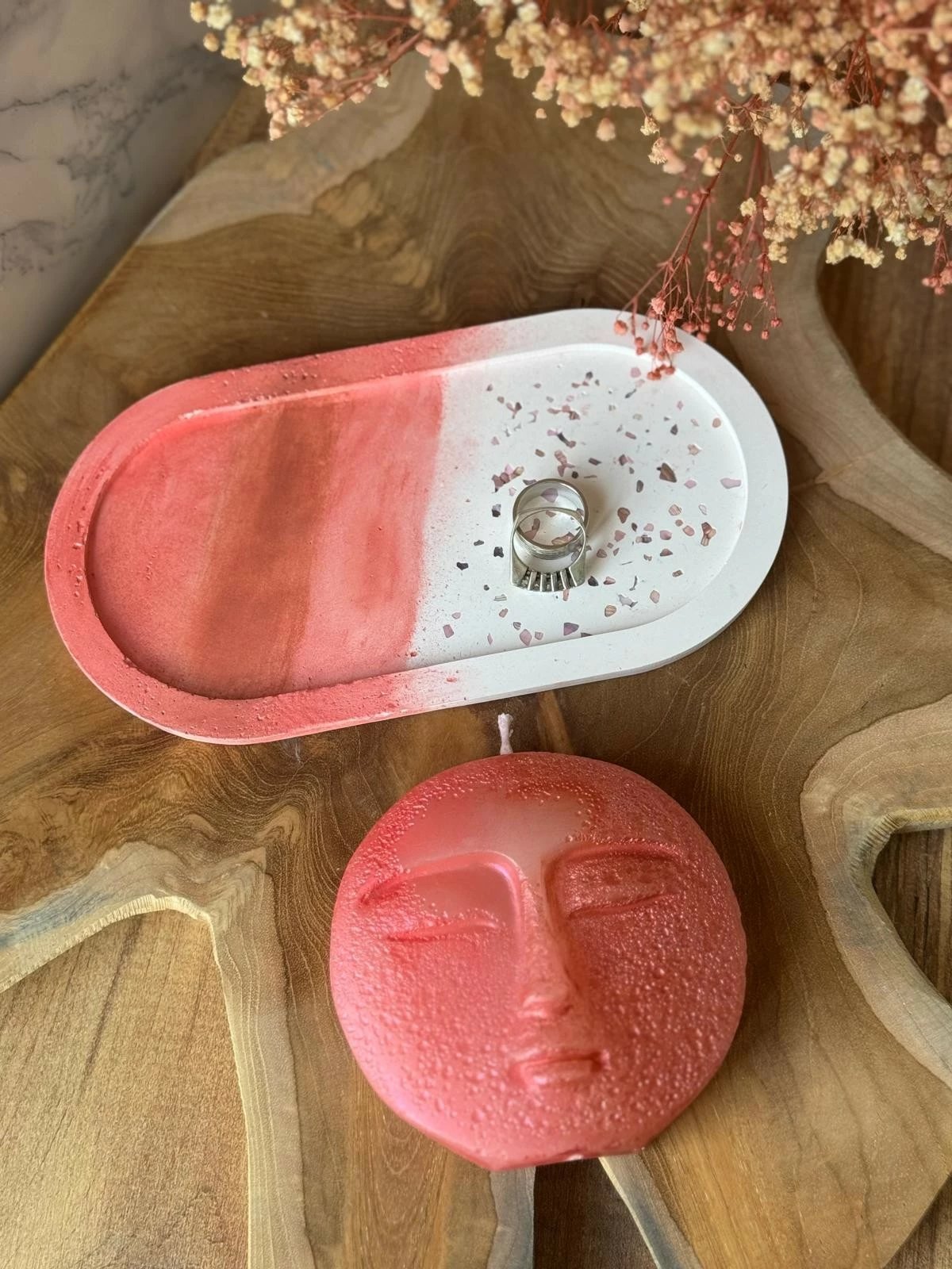 Set qirinjsh (2 copë), Evila Originals, Glamour Candle 21ST - 1