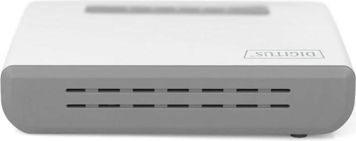 Server rrjeti wireless Digitus DN-13024, 2 porta USB 2.0, 300 Mbps, Gri/Bardhë