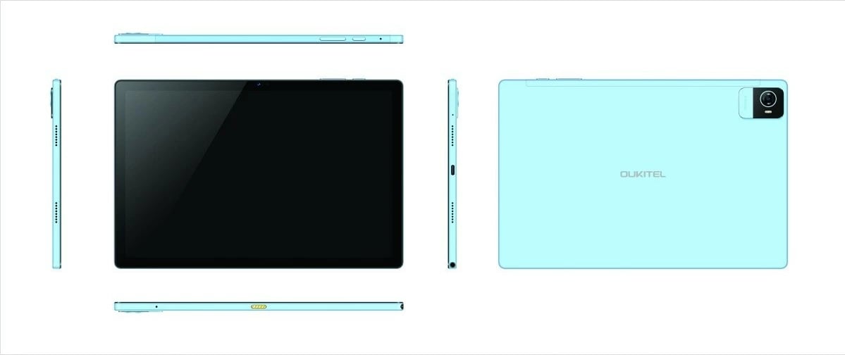Tablet Oukitel OKT3, 10.5 inç, 8/256GB, Android 12, Blu