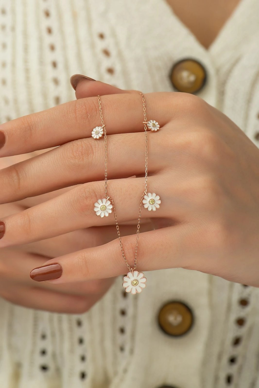 Varëse argjendi, ngjyrë rozë ari, Jumeon, TRDYL668