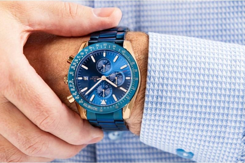 Orë dore për meshkuj Giewont, blue copper