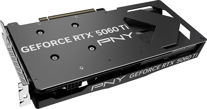 Kartelë grafike PNY GeForce RTX 5060 Ti, 16GB, DDR7, OC, PCI-E 8x, e zezë