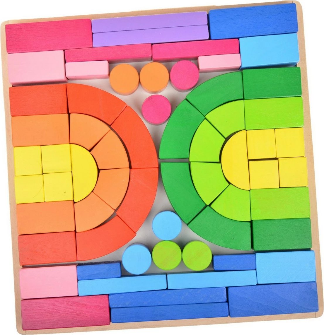 Blloqe druri shumëngjyrëshe për fëmijë, Skye Decor