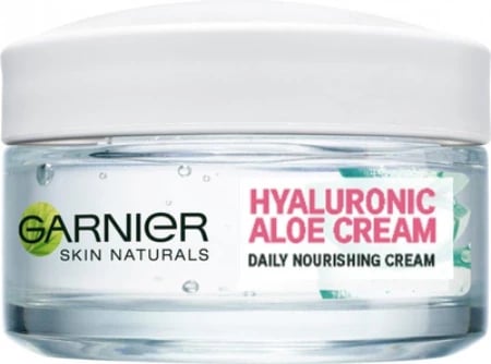 Xhel-Krem Hidratues Hyaluronic Aloe për Lëkurë të Thartë/Të Ndjeshme Garnier, 50 ml