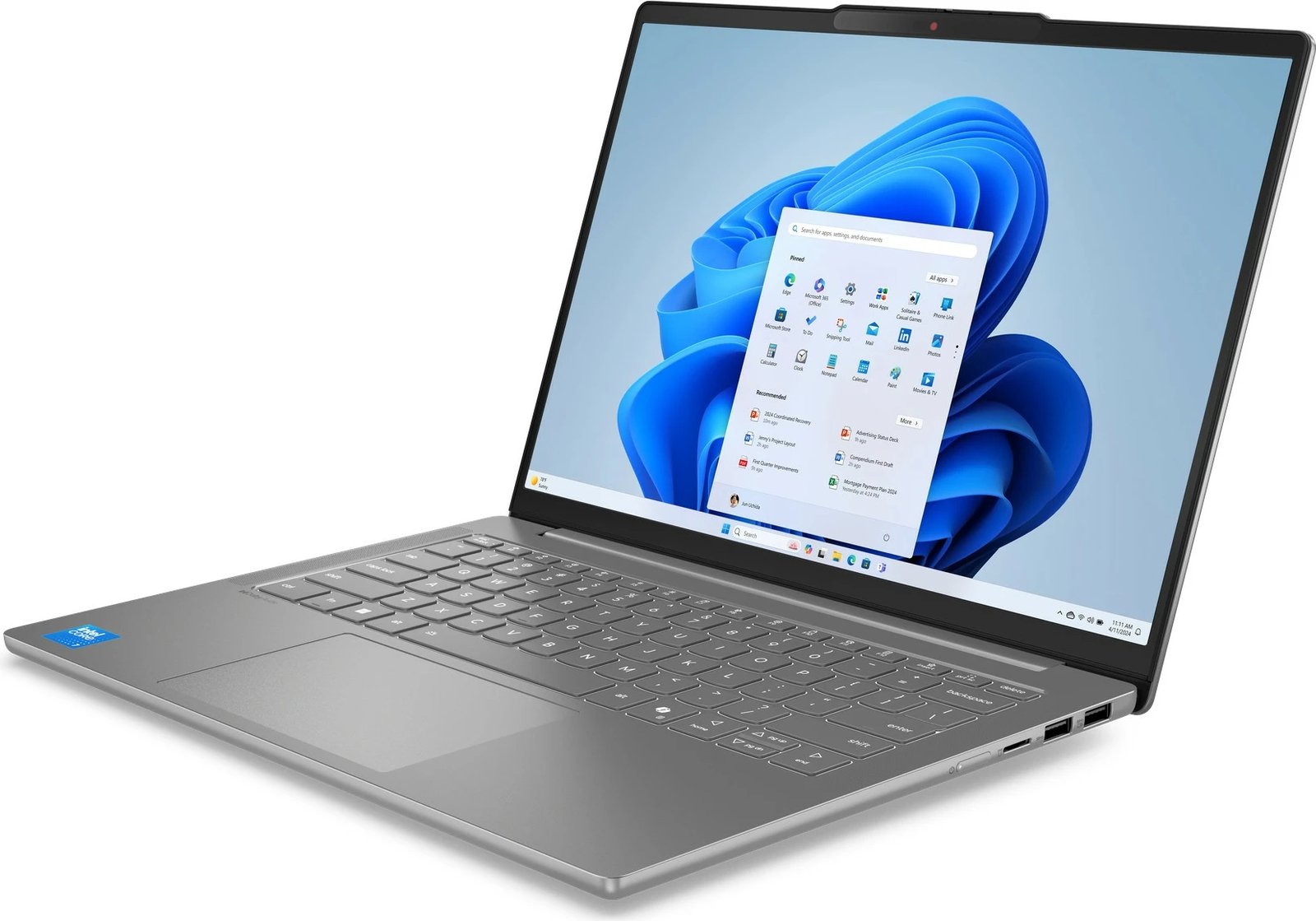 Kompjuter Lenovo IdeaPad Slim 5 14AKP10, Ryzen AI 7 350, 24GB RAM, 1TB SSD, 14 inç, gri