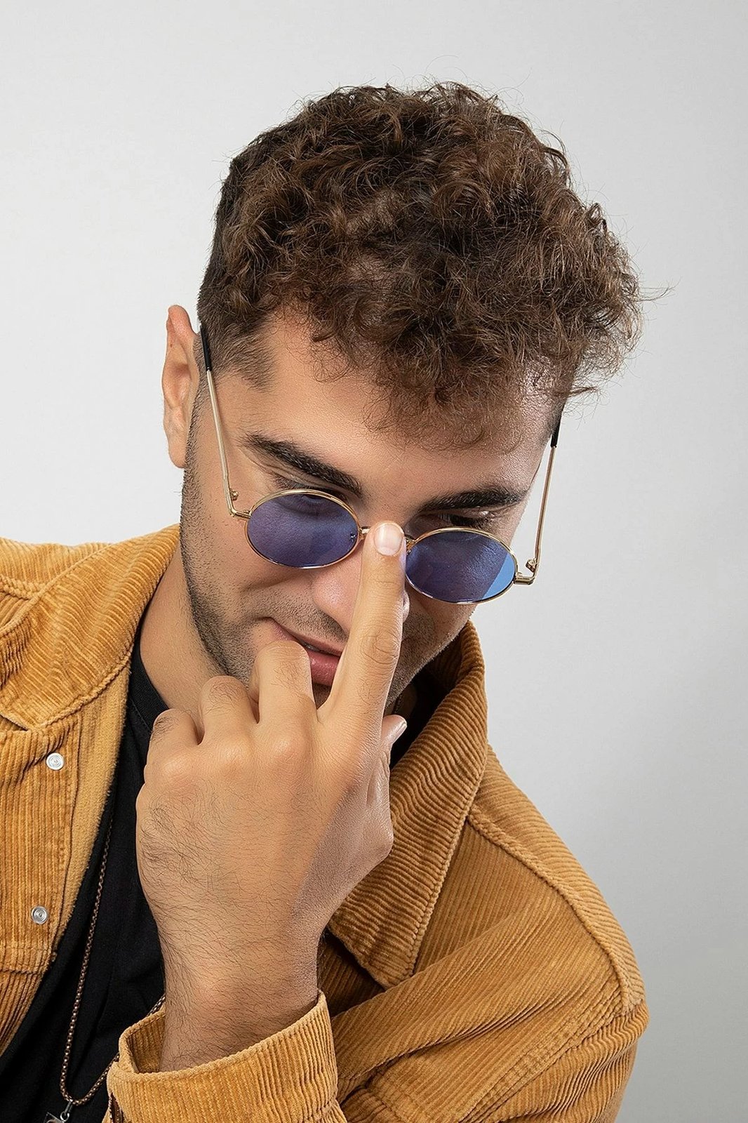 Syze dielli për meshkuj Jumeon, ngjyrë ari dhe kaltër, Pl23Eg516R003