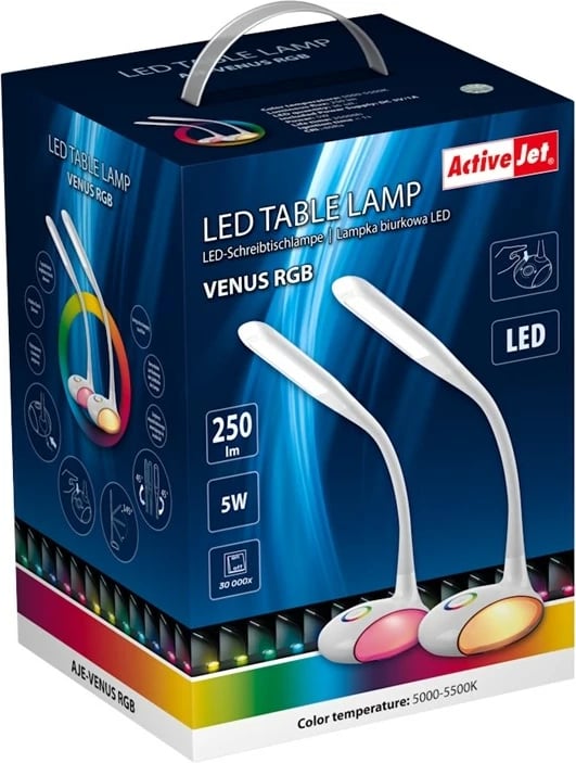 Llambë tavoline Activejet Venus RGB