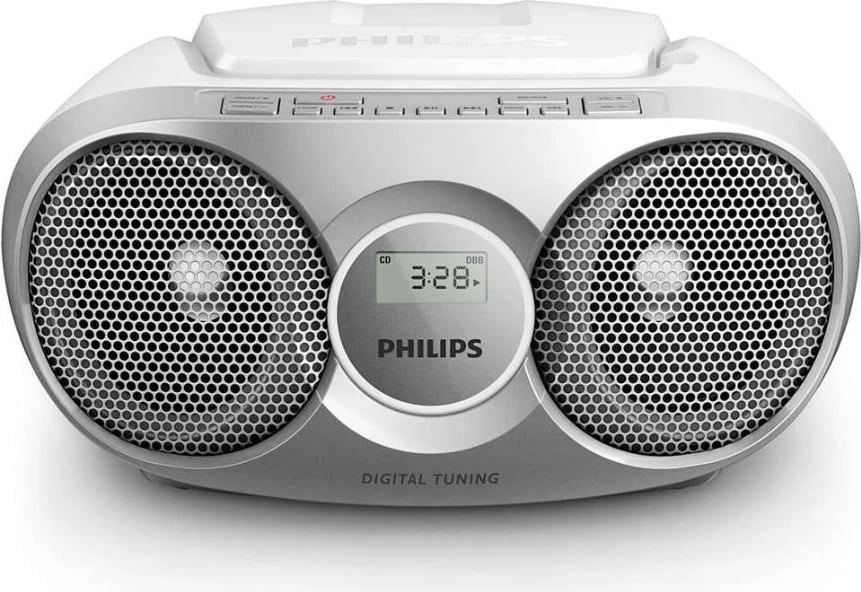 Radio CD Philips AZ215S, boombox, argjendtë