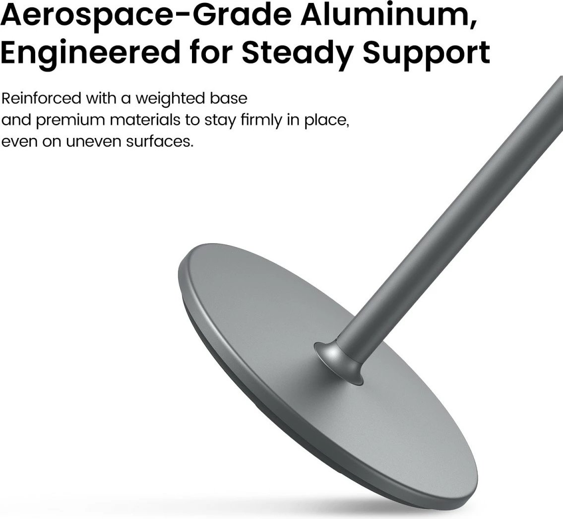 Stativ dyshemeje për projektor, JMGO URJMG, montim 1/4", deri 10 kg, menaxhim kabllosh, antracit