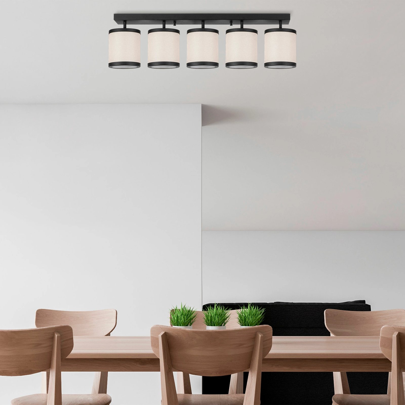 Llambadar Opviq, Way - 11641, ngjyrë e zezë dhe e bardhë