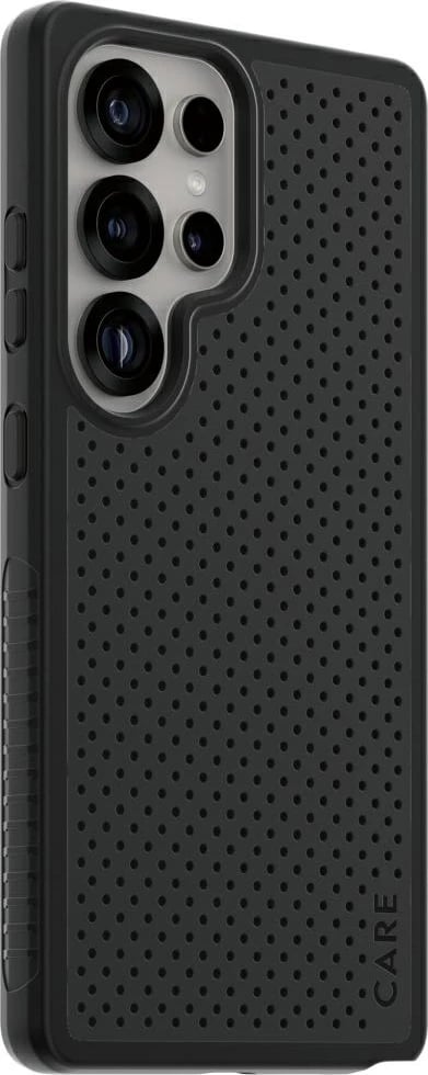 Mbështjellës PanzerGlass Heat Beat Case për Samsung Galaxy S25 Ultra, Zi