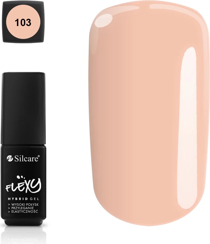 Llak për thonj Silcare Flexy Hybrid Gel 103, 4.5g