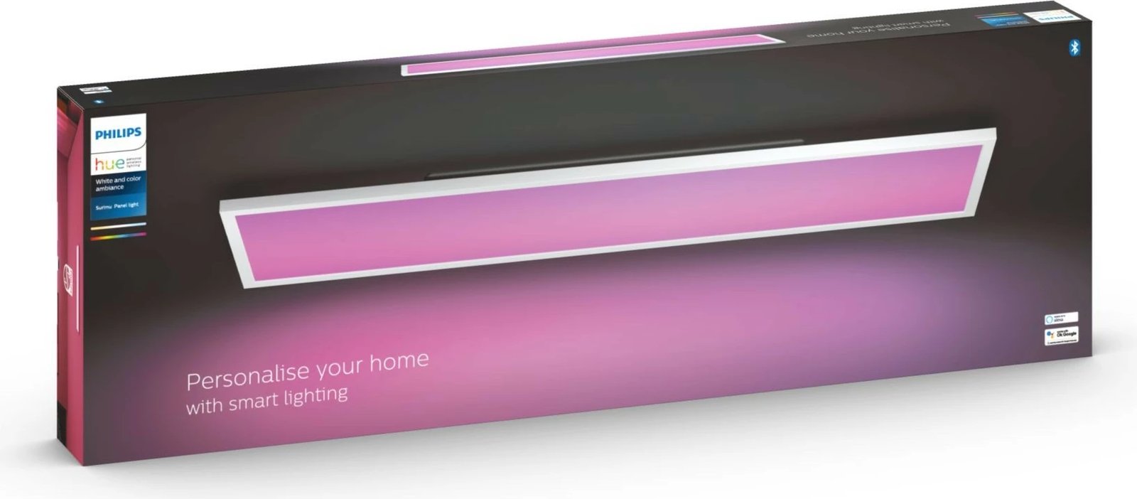 Panel ndriçimi i zgjuar Philips Hue Surimu, LED, ngjyrë e bardhë
