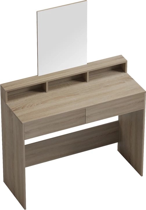 Tavolinë grimimi Frentsel, ngjyrë sonoma, 100x40x140cm