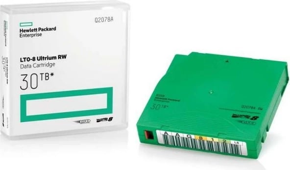 Kasetë të dhënash Hewlett Packard Enterprise LTO-7 Ultrium C7977A, 15TB, e gjelbër