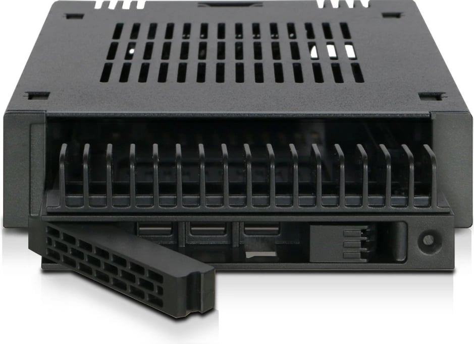 Kuti HDD/SSD IC Intracom Icy Dock MB741SP-B, 2.5", SAS-3/SATA III, Hot-swap, e zezë