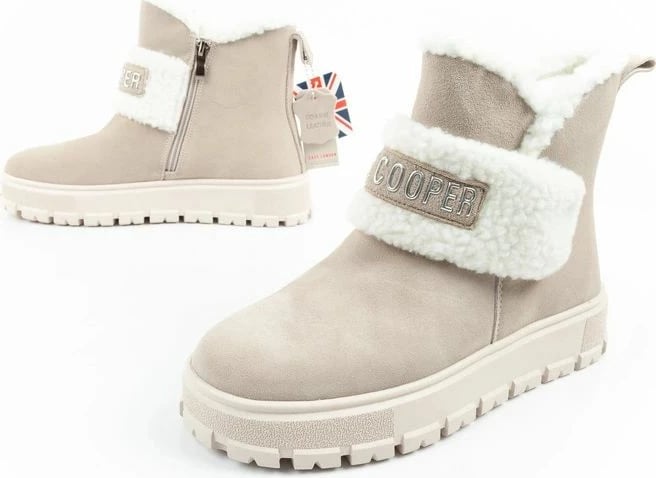 Çizme femra Lee Cooper, bezhë