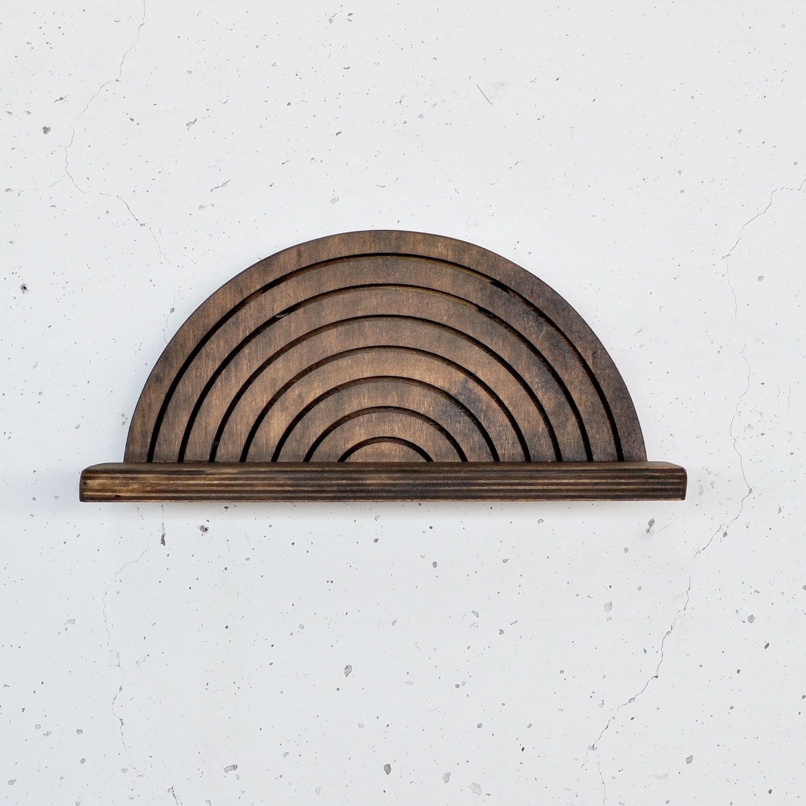 Raf dekorativ prej druri për mur, Skye Decor, Raf295